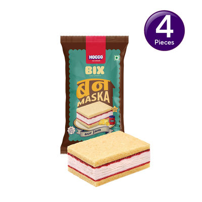 Hocco Bix Bun Maska Ice Cream Sandwich Combo