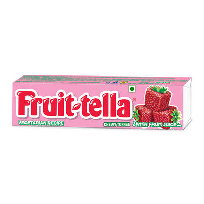 Strawberry Flavour Chewy Toffee Stick