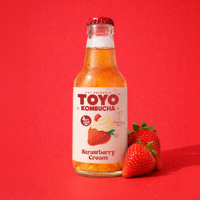 Low Sugar Strawberry Cream