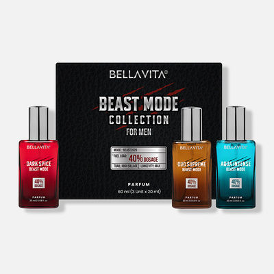 Bella Vita Beast Mode Collection Perfume Gift Set For Men