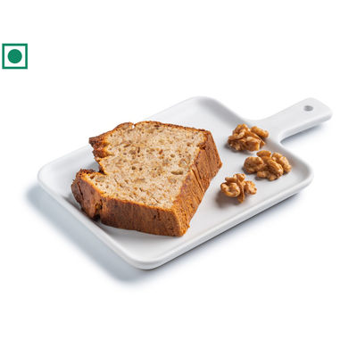 Banana Walnut Loaf Cake Slice 1 Pc,