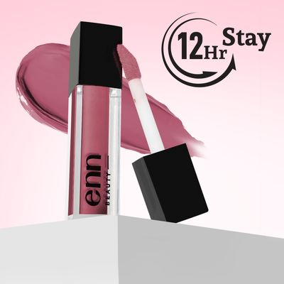 Liquid Lipstick | Pink Velvet | Paraben Free, SLS Free, Cruelty Free, Silicone Free