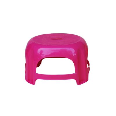 Princeware Bathroom/ Kitchen Stool Small Size | 323 x 280 x 183 Mm- Pink