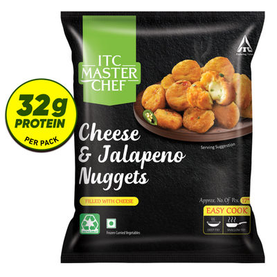 ITC Master Chef Cheese And Jalapeno Nuggets | Filled with Cheese