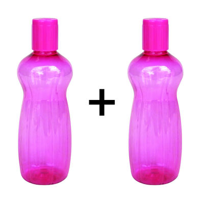 Princeware Aster Pet Fridge Water Bottle 500 ml | Pink Combo