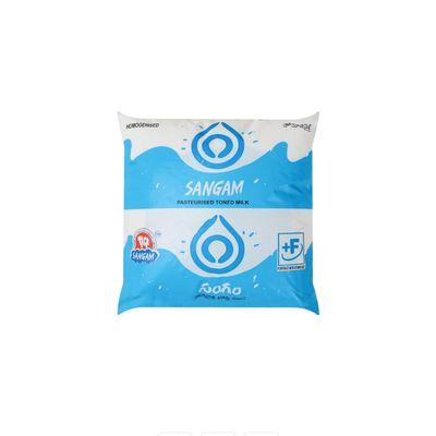 Sangam Toned Fresh Milk | Pouch