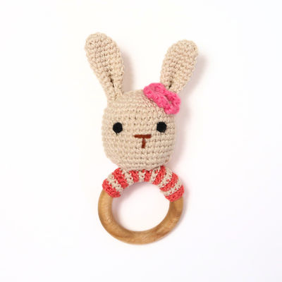 Handcrafted Bunny Rattle
