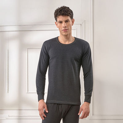 Men's Premium Fleece Thermal Top | Black - 90