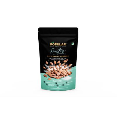 Popular Roasties Dry Roasted Almond | Classic Salted