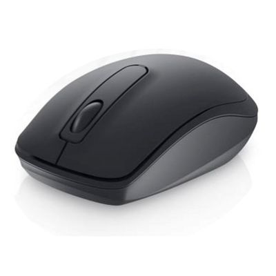 WM118 Wireless Mouse, 1000DPI, 2.4 Ghz with USB Nano Receiver, Optical Tracking, 12-Months Battery Life, Plug and Play, Ambidextrous - Black