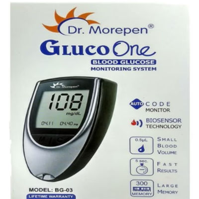 Dr. Morepen Gluco One BG-03 Blood Glucose Monitoring System