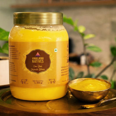 Organic Bilona Cow Ghee | Jar