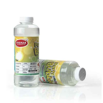 750ml Colourful Bubble Liquid Solution Bottle Refill for Guns & Cameras -Age 3+, Pack of 2