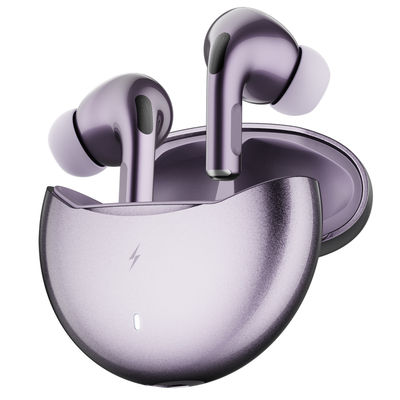 Fire-Boltt Fire Pods Aero Ultra TWS Earbud with Custom EQ Profile, Quad Mic ENC & 50H Playtime, Ultra Low 50ms Game Mode, Lilac Metal