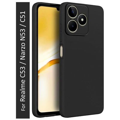 Realme C53 / Realme Narzo N53 / Realme C51 / Realme C61 Back Cover - Soft Silicone Case