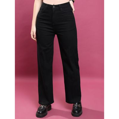 Women's Flared Clean Look Stretchable Jeans - 28