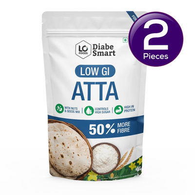 Sugar Care Atta Low GI Multigrain Atta Diabetic Care Sugar Control Millet Ragi Flour Combo