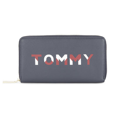 Women's Solid Leather Wallets | Navy - One Size