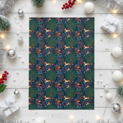 Gift Wrap Xmas | Deer - 29 x 19 in
