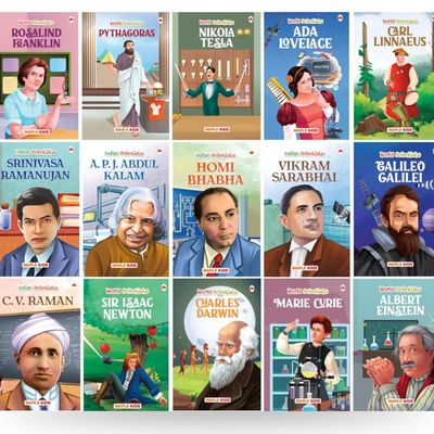 Story Books For Kids | Set Of 15 - Scientists | Biographies For Children | Age 6+