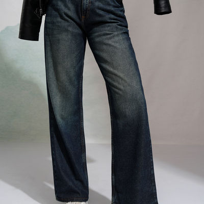 Women's Mid Rise Bootcut Jeans | Blue - 34