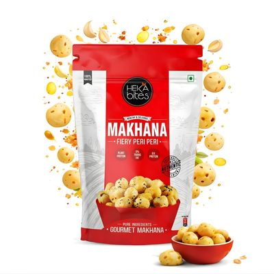 Roasted Makhana Fiery Peri Peri