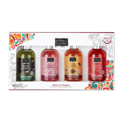 Luxurious Shower Gel Combo Kit Gift Set | Fresh Fragrances | Pack Of 4