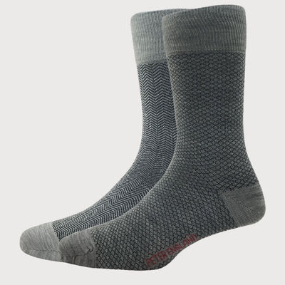 Men's Solid Pure Wool Socks | Assorted - Free Size