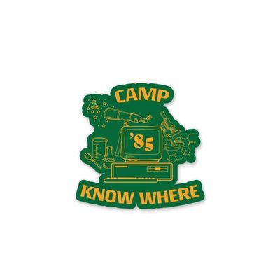 Camp Know Where - Sticker