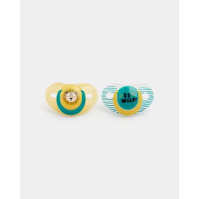 Lion Soothers Orange Pack Of 2