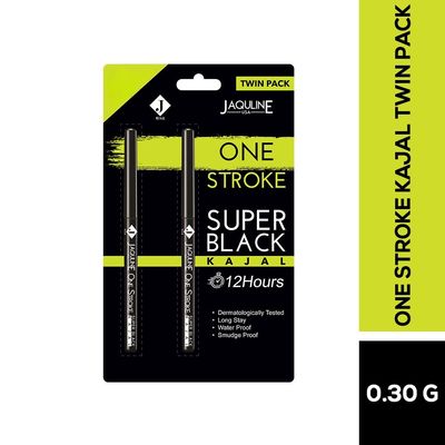 OneStroke Super Black Kajal Twin Pack