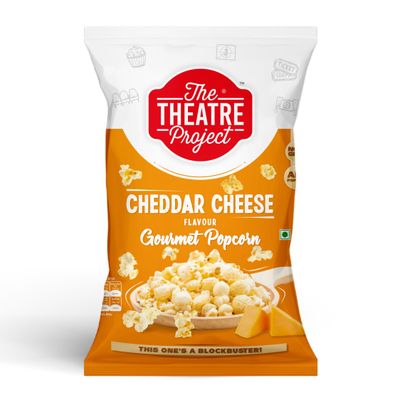 TTP Gourmet Popcorn | Cheddar Cheese | Cheesy & Crunchy