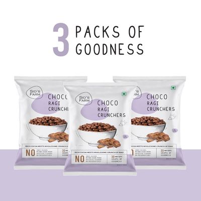 Sid's Farm Choco Ragi Crunchers