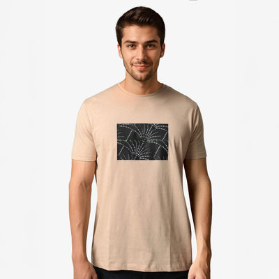 Men's Glams Primary T-shirt | Beige - S