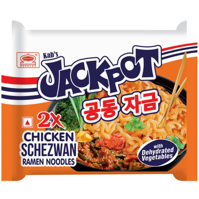 Korean Kab's Jackpot 2X Chicken Schezwan Ramen Noodles Non Veg