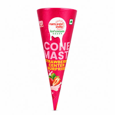 Strawberry Center Surprise Ice Cream Cone