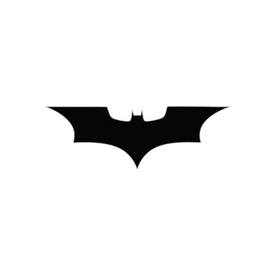 House Of Festivals The Dark Knight Logo - Batman Official Sticker