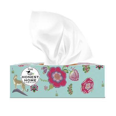 Face Tissue 2 Ply | 100 Pulls | Festive Blue