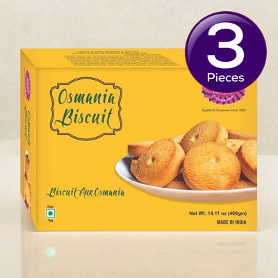 Osmania Butter Flavoured Biscuits | Trans Fat-free Combo