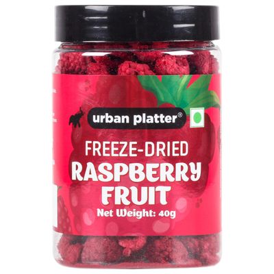 Urban Platter Freeze-Dried Raspberry, Whole Raspberries
