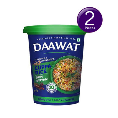 Daawat Cuppa Rice Dum Biryani - Ready To Eat Combo