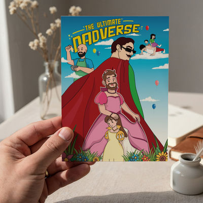 Iconic Dad Father's Day Comic Book | Mad Over Print