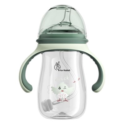 Tritan Tweet 240 ml Baby Spout Cup (Green)