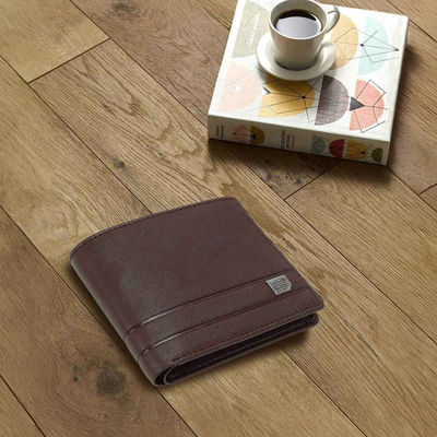 Men's Faux Leather Wallet | Brown