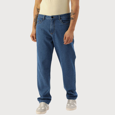 Men's Straight Fit Jeans | Blue - 36