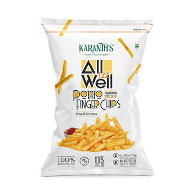 Vacuum Fried Potato Finger Chips