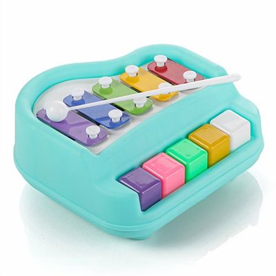 Plastic Musical Piano Xylophone for Kids, Non-Toxic Suitable for Above 3 Years | Blue