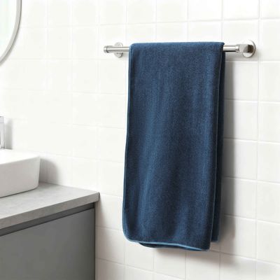 Microfiber Towels | Solid Bath Towel | 400 GSM | XL | Blue