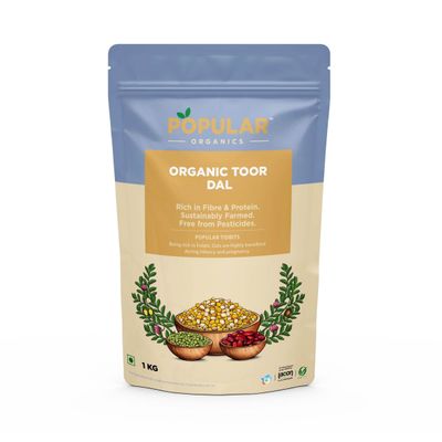 Popular Organic Toor Dal / Pigeon Peas | Ahar Dal