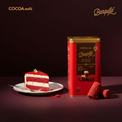 Barquillo Red Velvet Cheesecake Dubai Chocolate -Tin